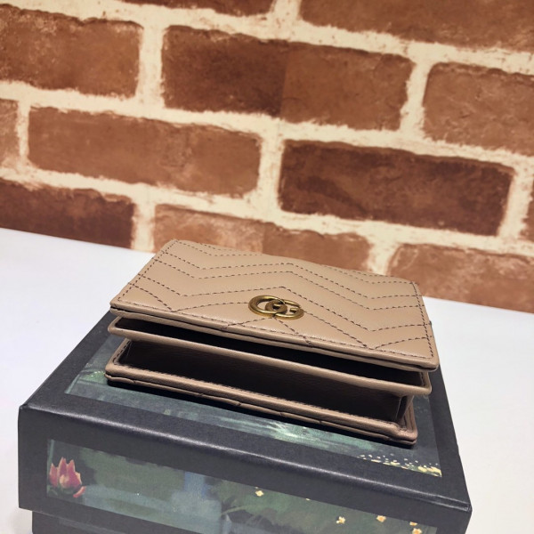 G*u*i gg marmont card case wallet
