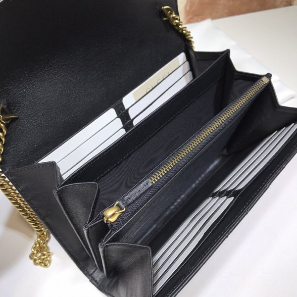 G*u*i gg marmont chain wallet