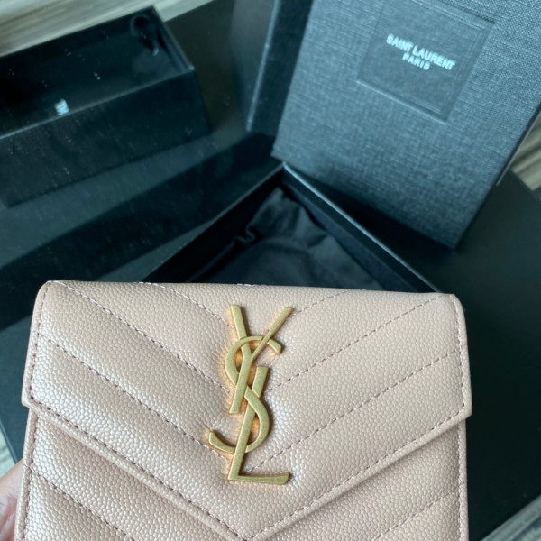 Y*L monogram small envelope wallet in