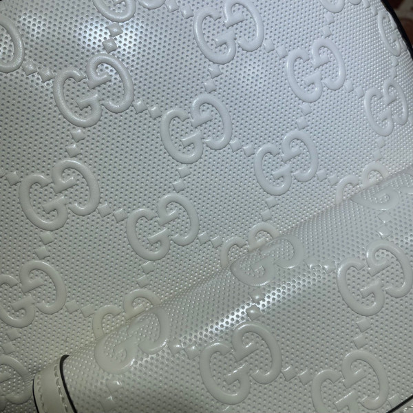 G*u*i gg embossed backpack