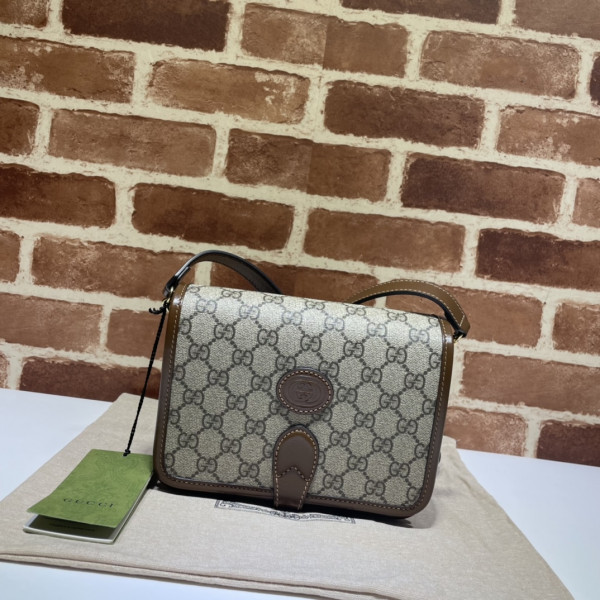 G*u*i mini shoulder bag with interlocking g