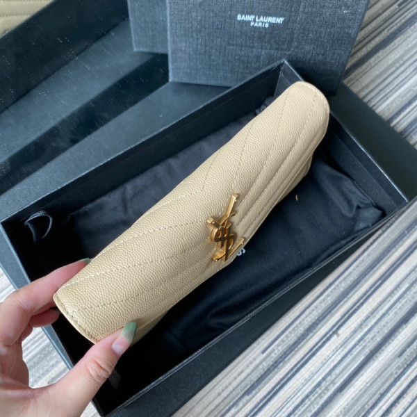 Y*L monogram large flap wallet