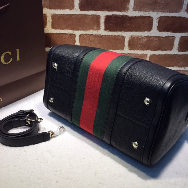G*u*i vintage web original gg boston bag