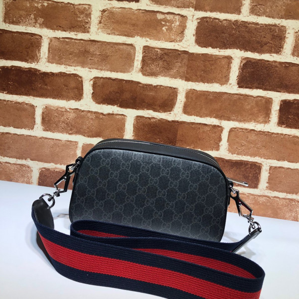 G*u*i gg black shoulder bag