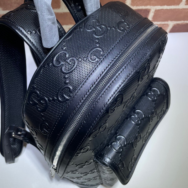 G*u*i gg embossed backpack