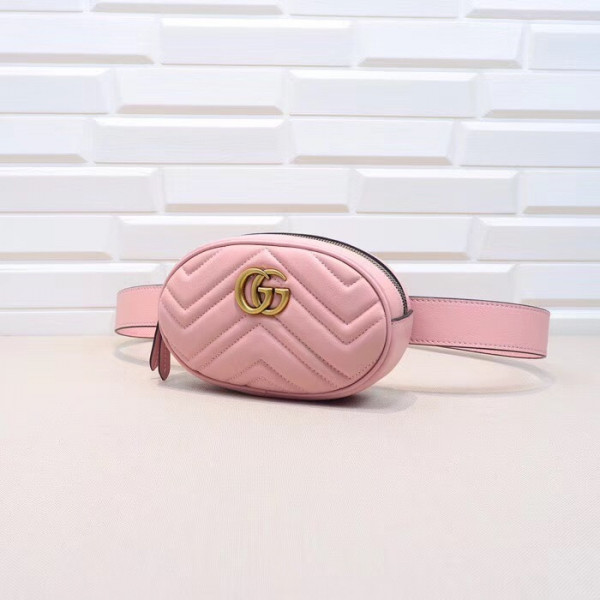 G*u*i gg marmont matelassé leather belt bag
