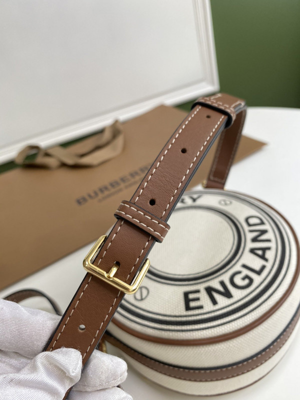 B**rry logo graphic canvas and leather l0*ise bag