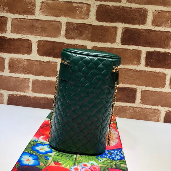 G*u*i quilted leather belt bag