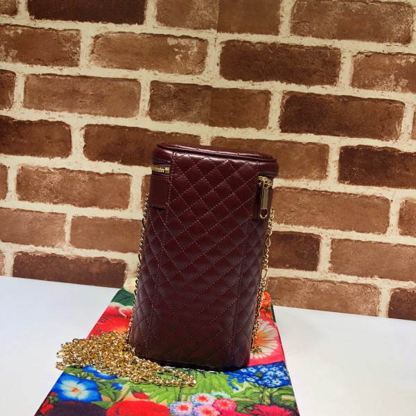 G*u*i quilted leather belt bag