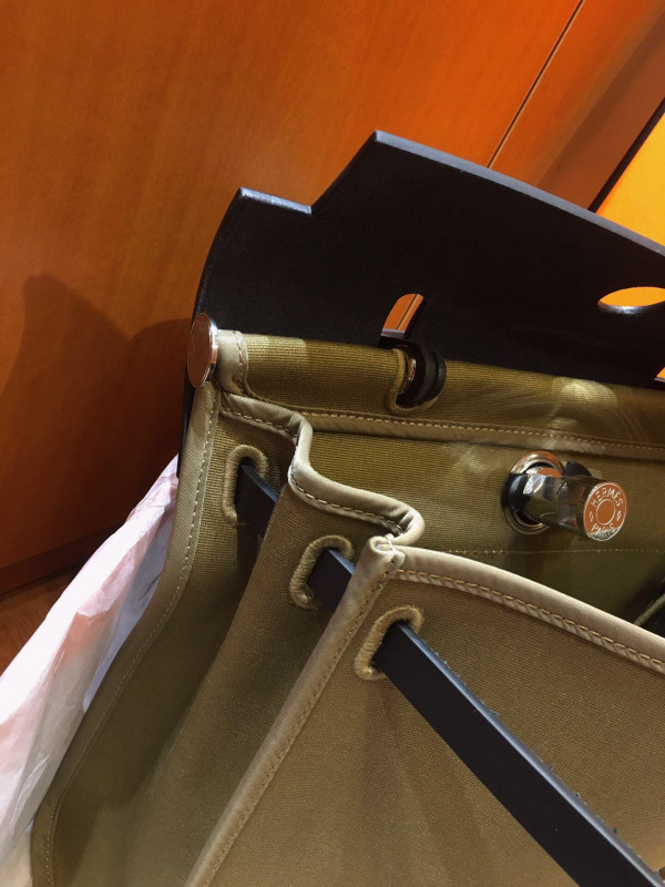 H**mes herbag 31cm all handmade