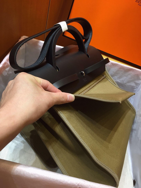H**mes herbag 31cm all handmade