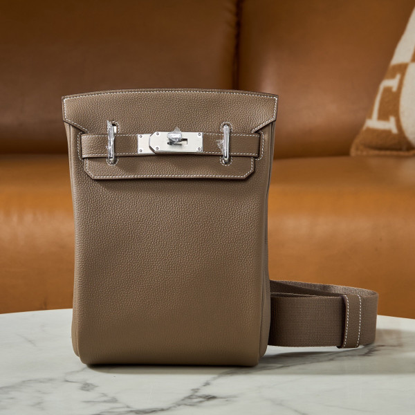 H**mes has a dos pm backpack togo leather