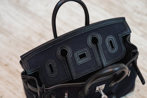 H**mes cargo birkin bag canvas and swift 25