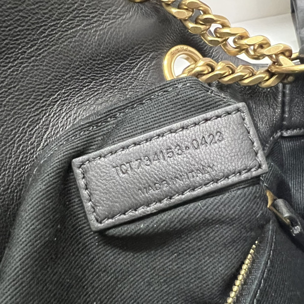 Y*L calypso in plunged lambskin