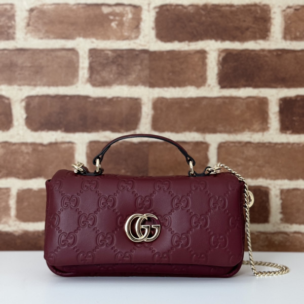G*u*i gg milano mini top handle bag-21*12.5*4.5cm