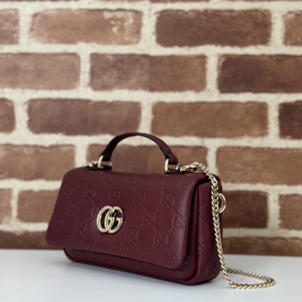 G*u*i gg milano mini top handle bag-21*12.5*4.5cm