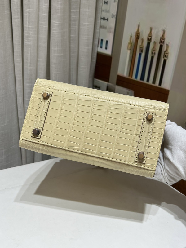 H**mes birkin 20cm-crocodile leather