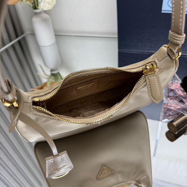 Pra*a re-edition 2005 re-nylon and saffiano mini bag