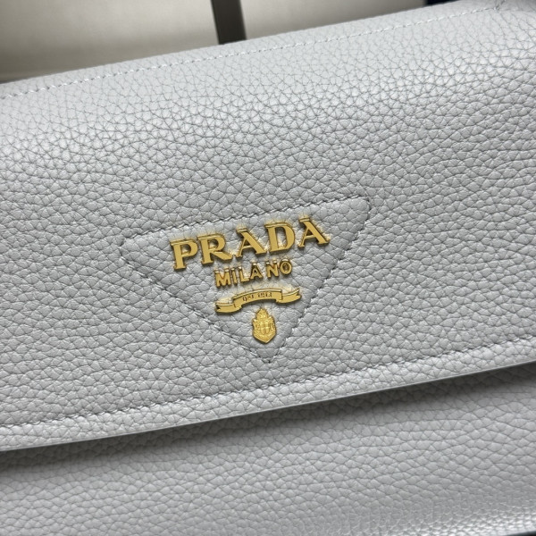 Pra*a small leather shoulder bag-26*14*9.5cm