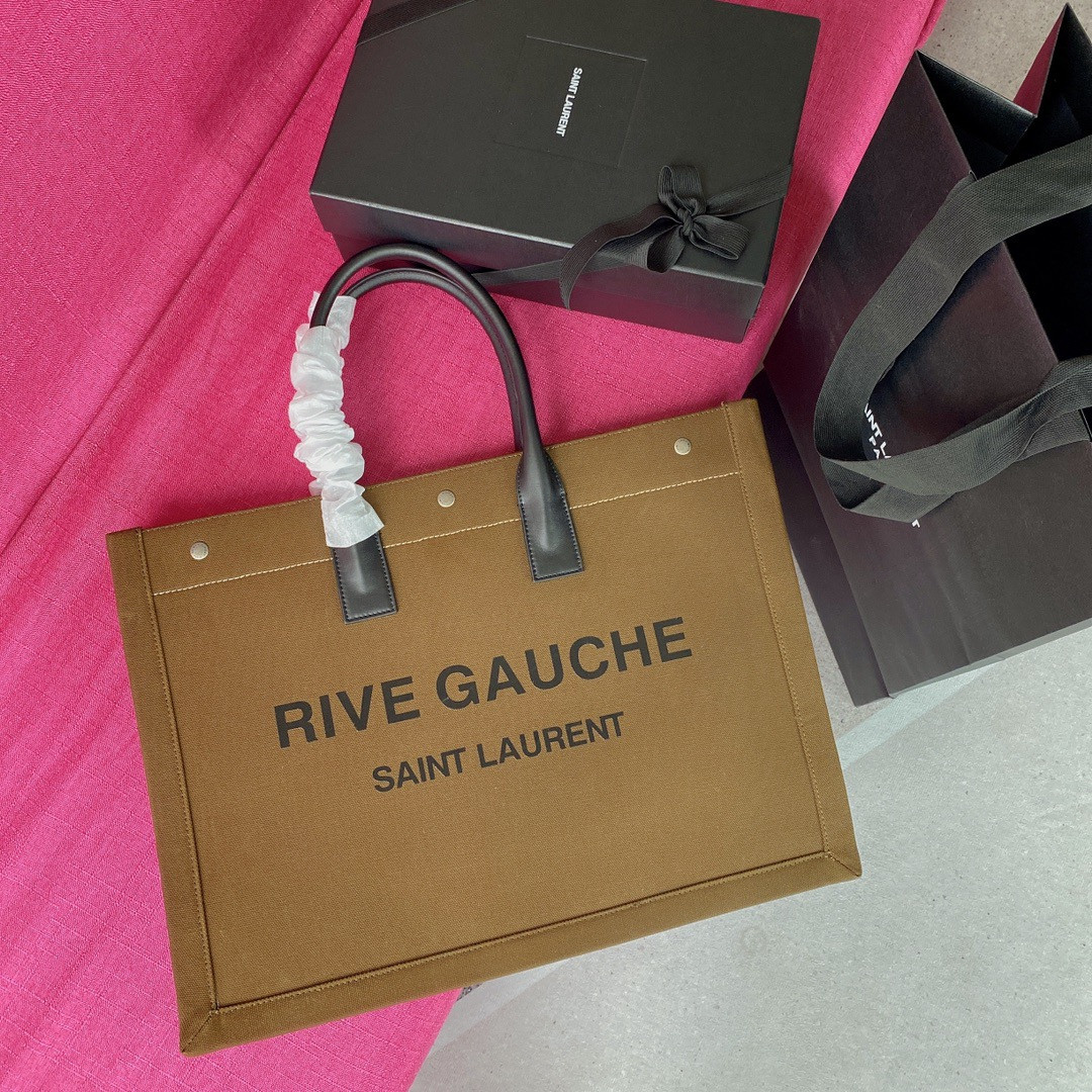 Y*L rive gauche tote bag