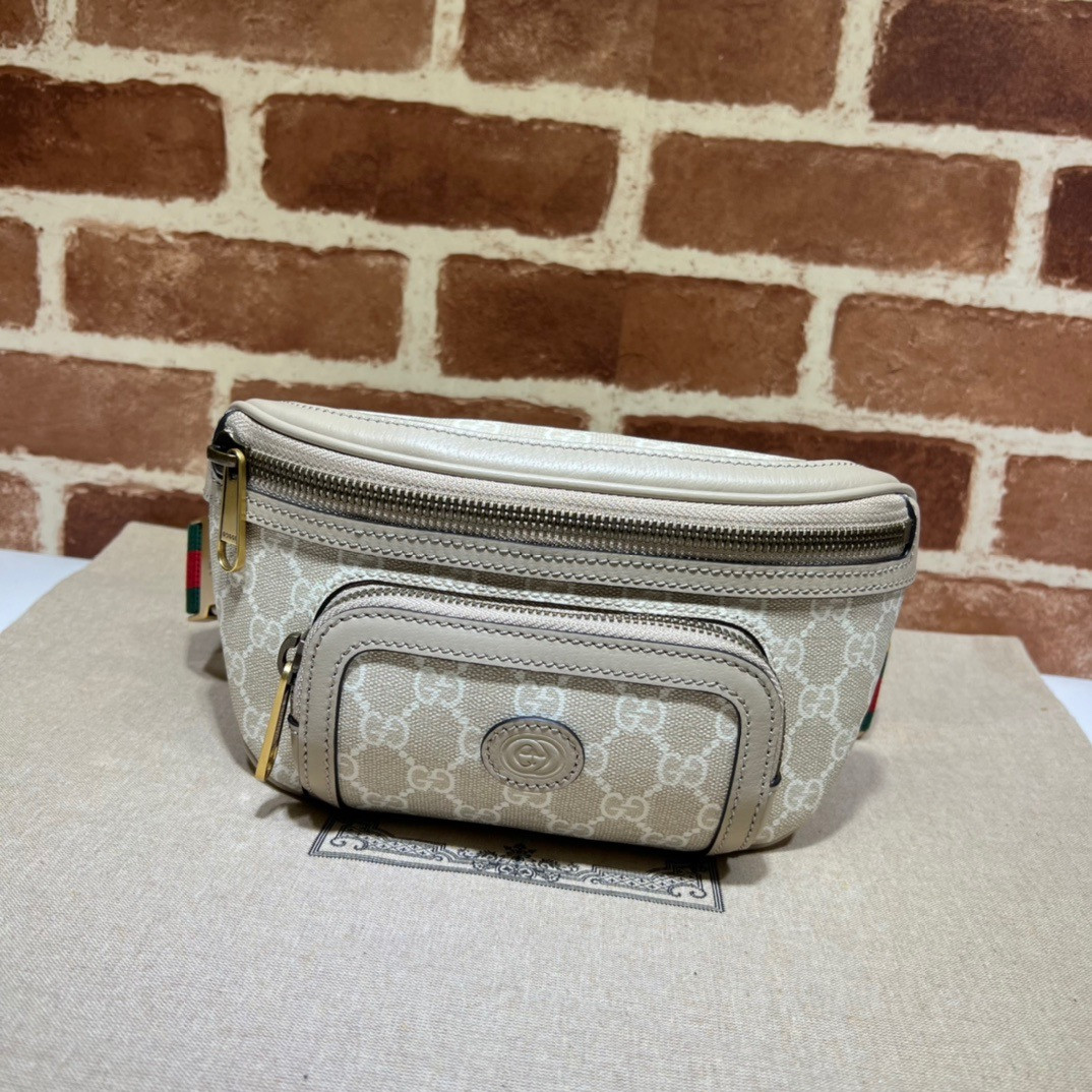 G*u*i belt bag with interlocking g