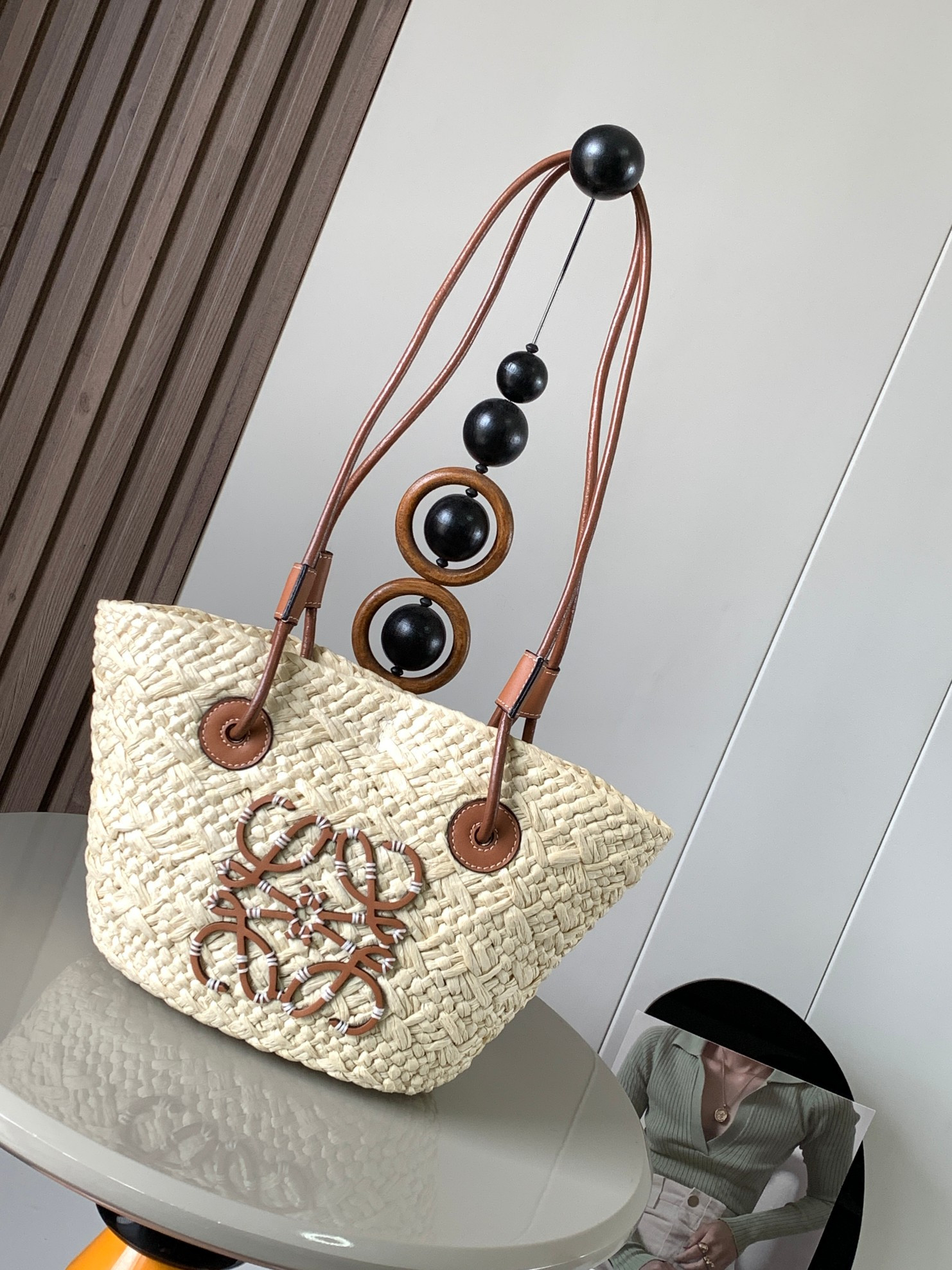 Lowee Small Anagram Basket bag