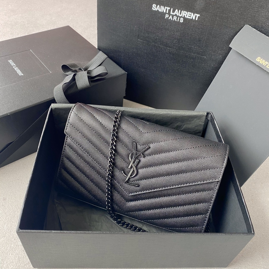 Y*L classic cassandre chain wallet