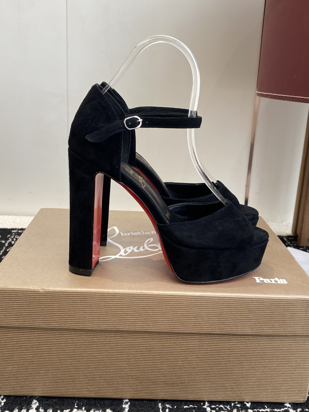 Ch**an louboutin heels sandal - 12.5cm
